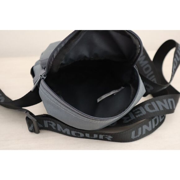 Under Armour 1364192-012 Unisex O/S Pitch Gray/Black Loudon Crossbody Bag - Picture 7 of 16